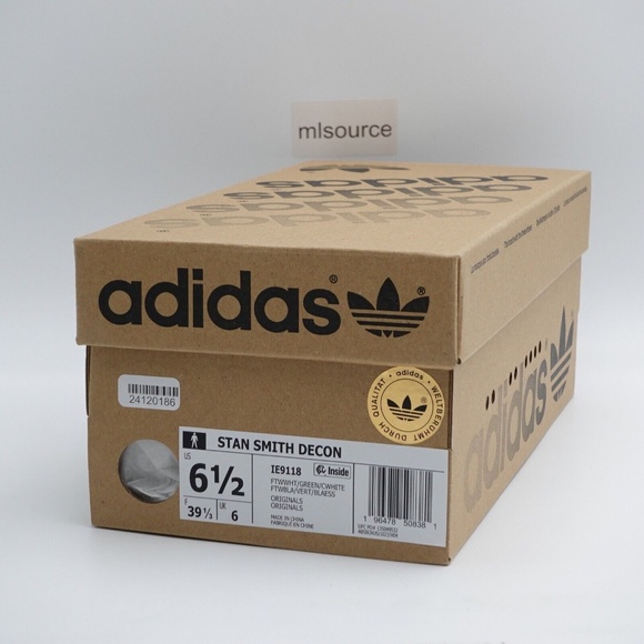 NEW adidas Originals Stan Smith Decon Leather Sneakers - Picture 7 of 9